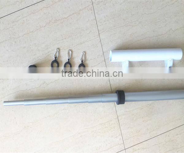 vehicle mouted telescopic flag pole
