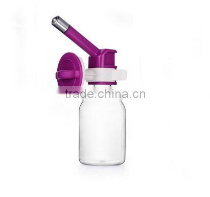 Plastic pet dog water dispenser feeder