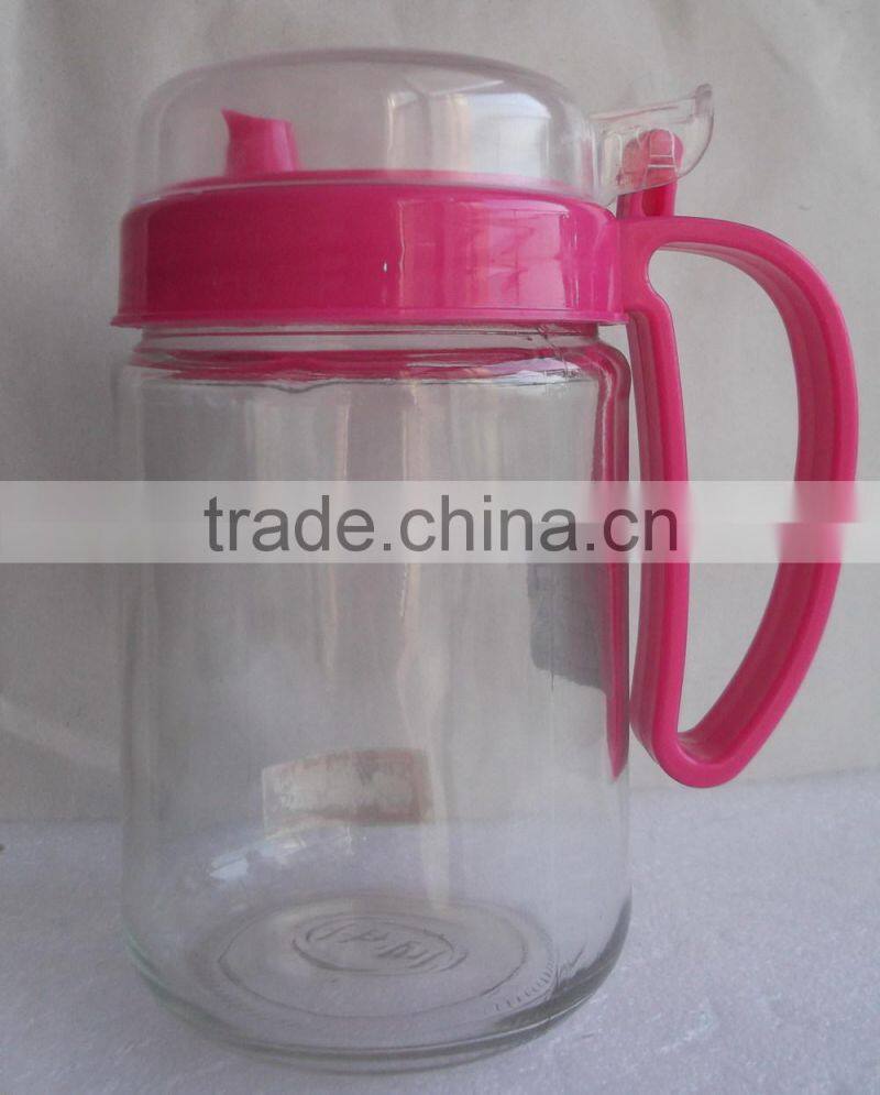 600ml 20oz glass soy jars vinegar oil bottle