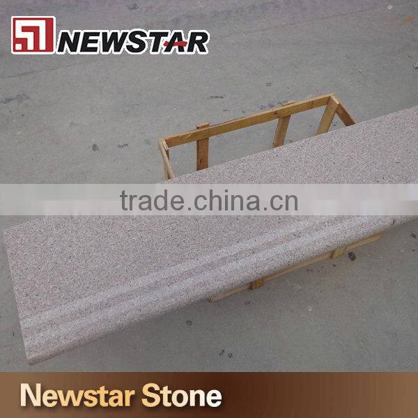 China G681 beige granite exterior stair design