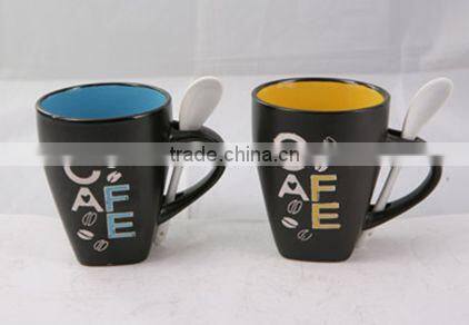 Fashion White Porcelain Coffee Mug