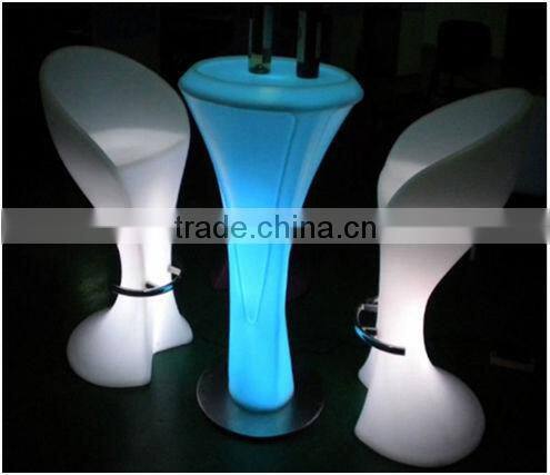 Led table/luminous bar stool/led furniture YM-LSB4040