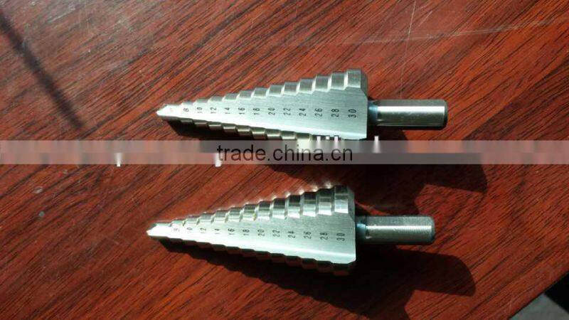 Straight Flute HSS Step Drill