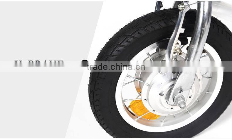 Cheap 12 inch CE mini folding electric pocket bike for adults