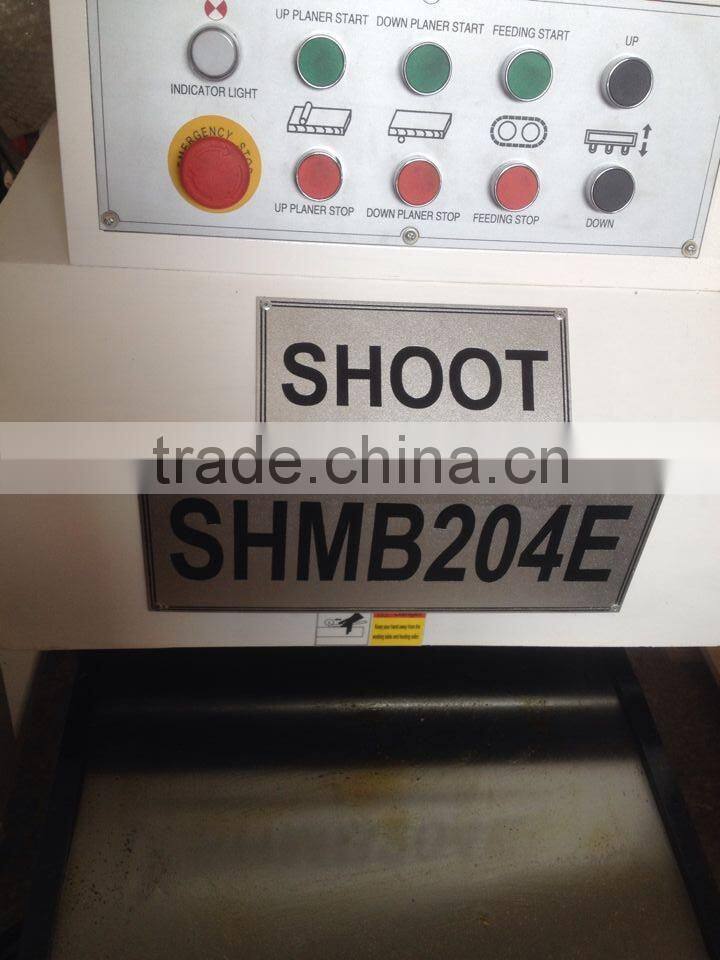 Auto Double Side Planer SHMB204E with piece width 400mm and piece thickness 120mm