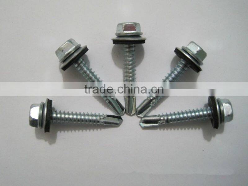 Hexagon self drilliing screw for fastener screw from China supplier