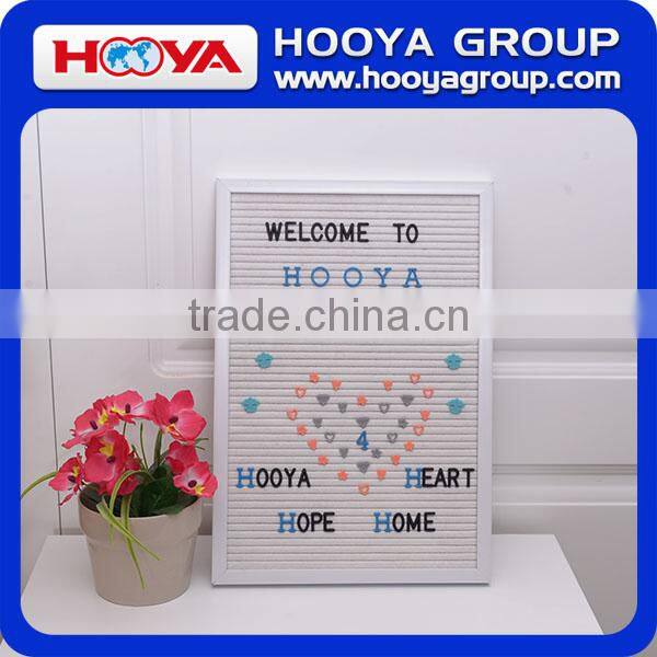 11"*16"felt letter board with plastic letter sets