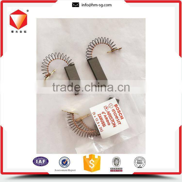 High quality high efficiency long life washing machine carbon brush