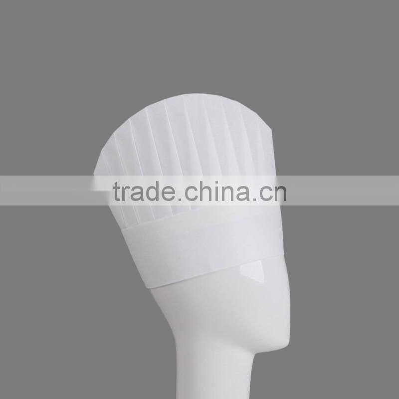 Chef cook hat,embossed Chef Hat,Disposable Nonwoven Chef Hat(Z-CH-008)