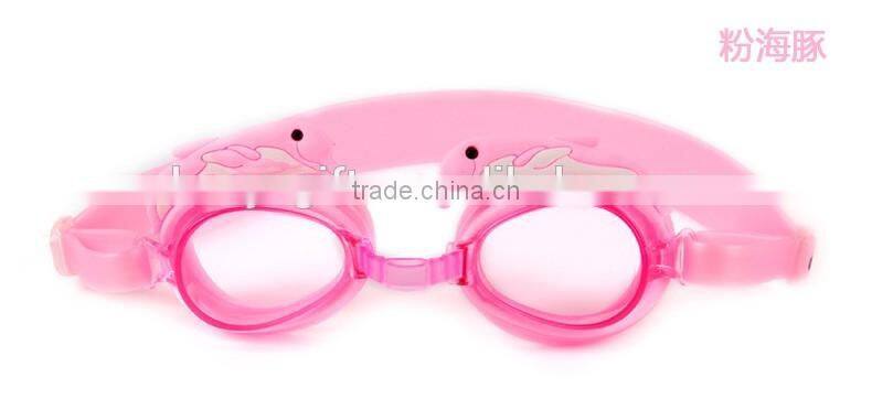 Hot Selling Kids Novelty Cartoon Swimming Goggles Anti Fog 2016