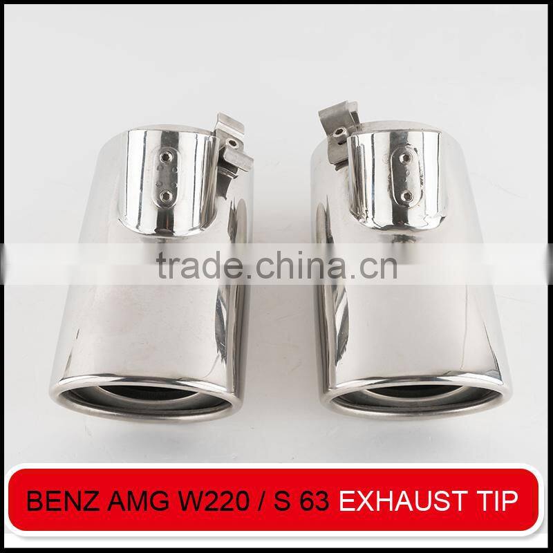 automobile exhaust tip for ben z s63 w220