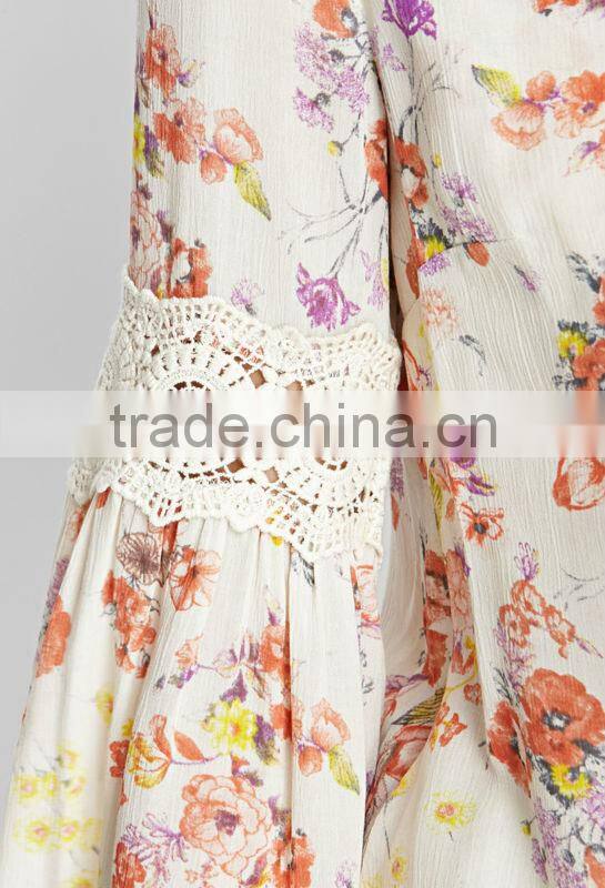 New fashion blouse printed for lady