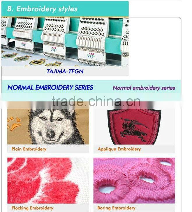 High quality customized iron-on backing embroidery patch