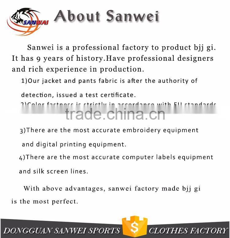 100% cotton ripstop pearl weave custom made bjj kimono gi