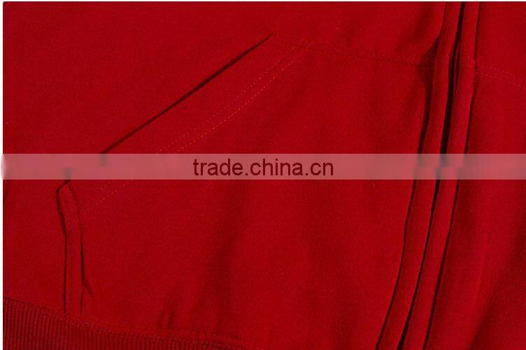 design your own colorblock high quality plain cotton casual full face zip hoodie