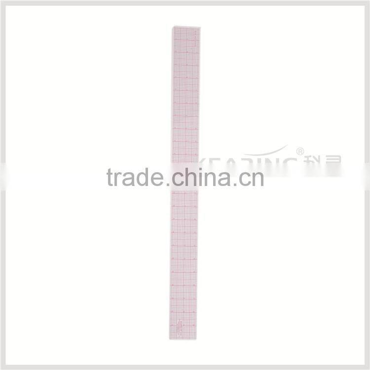 Kearing Brand sandwich line printing 1.2mm thick flexible garment ruler for sewing garment measuring #8248