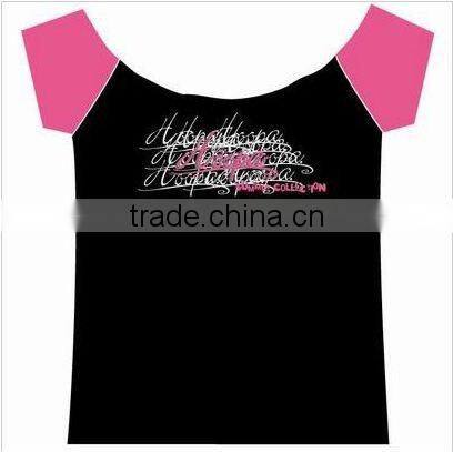 Women High Quality Cotton V-Neck T-Shirt