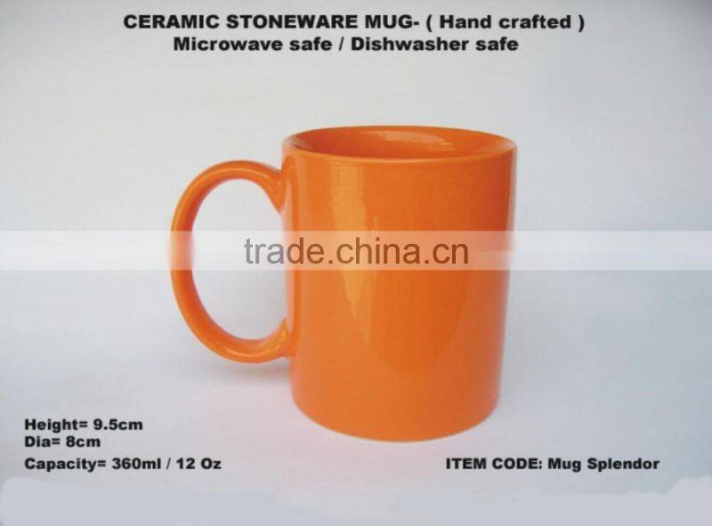 Ceramic Coffee Mug with Logo & Name Printed