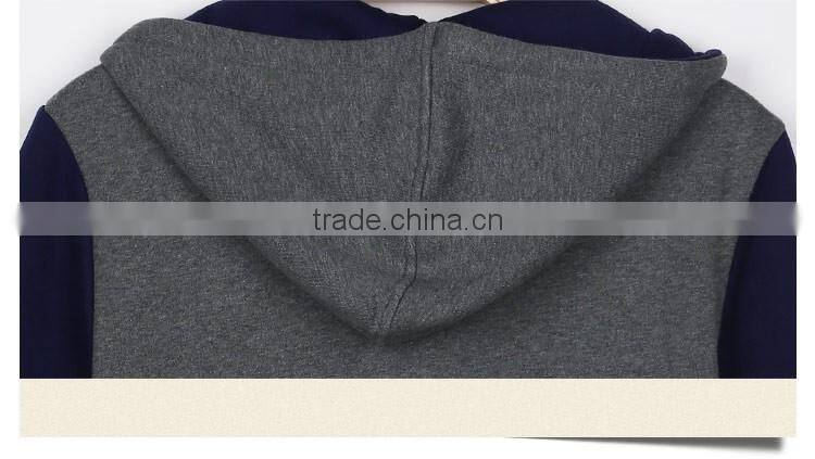 high quality plain dyed color block children jacket winter coat