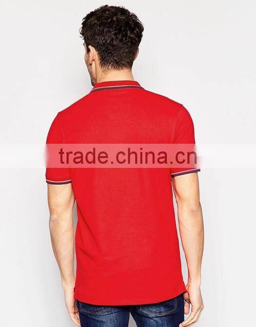 Bulk blank work t-shirt clothing custom, 100% cotton pique polo shirt men wholesale