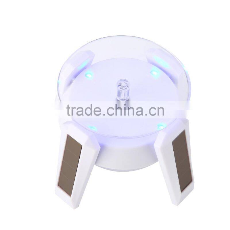 fashion jewelry solar energy display turning table 4 color in stock for ring earring bracelet