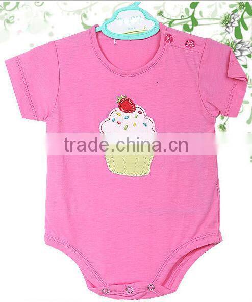 Custom cotton infant romper baby