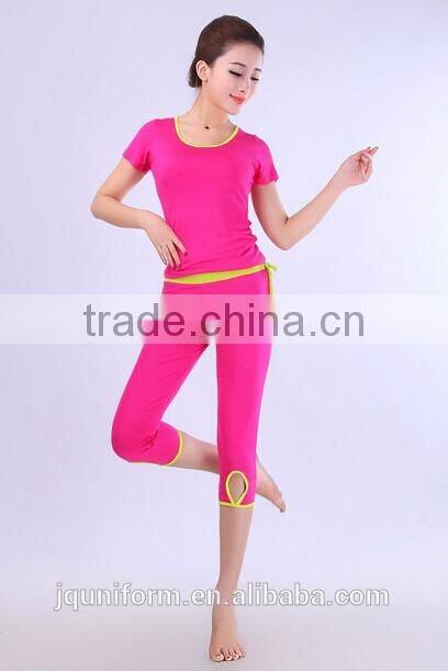 Custom Comfortable Gym Excercise Activewear, Sexy Sports Wear Yoga Uniforms for Women
