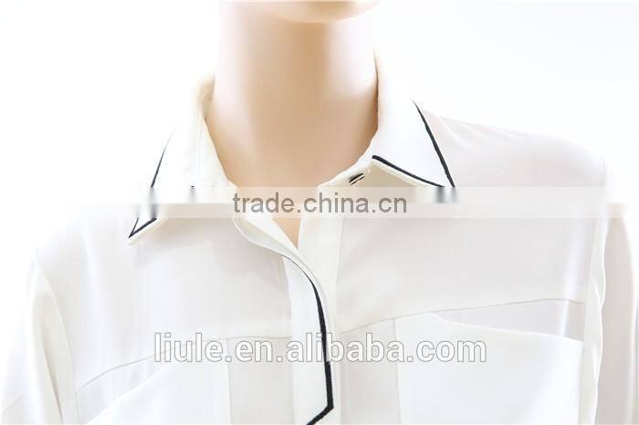 Summer Style Women Sexy Shirt Long Sleeve White Casual Lady Blouse Tops office shirt