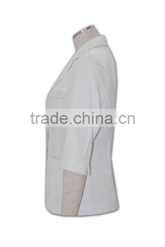 Tailor-made Festival short sleeve low MOQ brand new design business wear womens