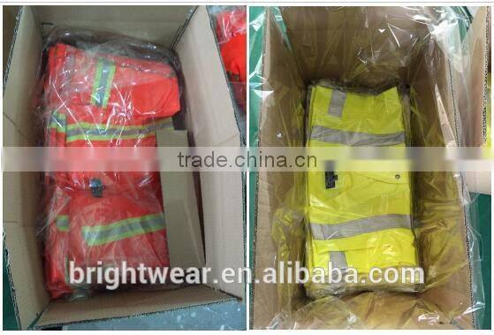 hi vis yellow Canada market snaps closure reflecting vest