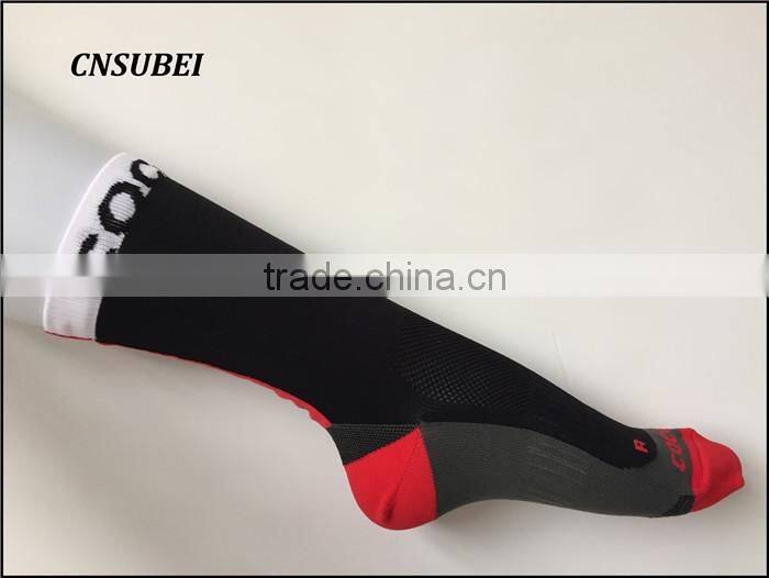 Ankle high 16-18mm/hg functional design men compression custon logo hiking sock