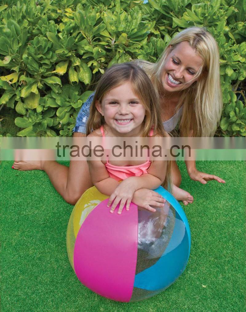INTEX 4 color inflatable beach ball