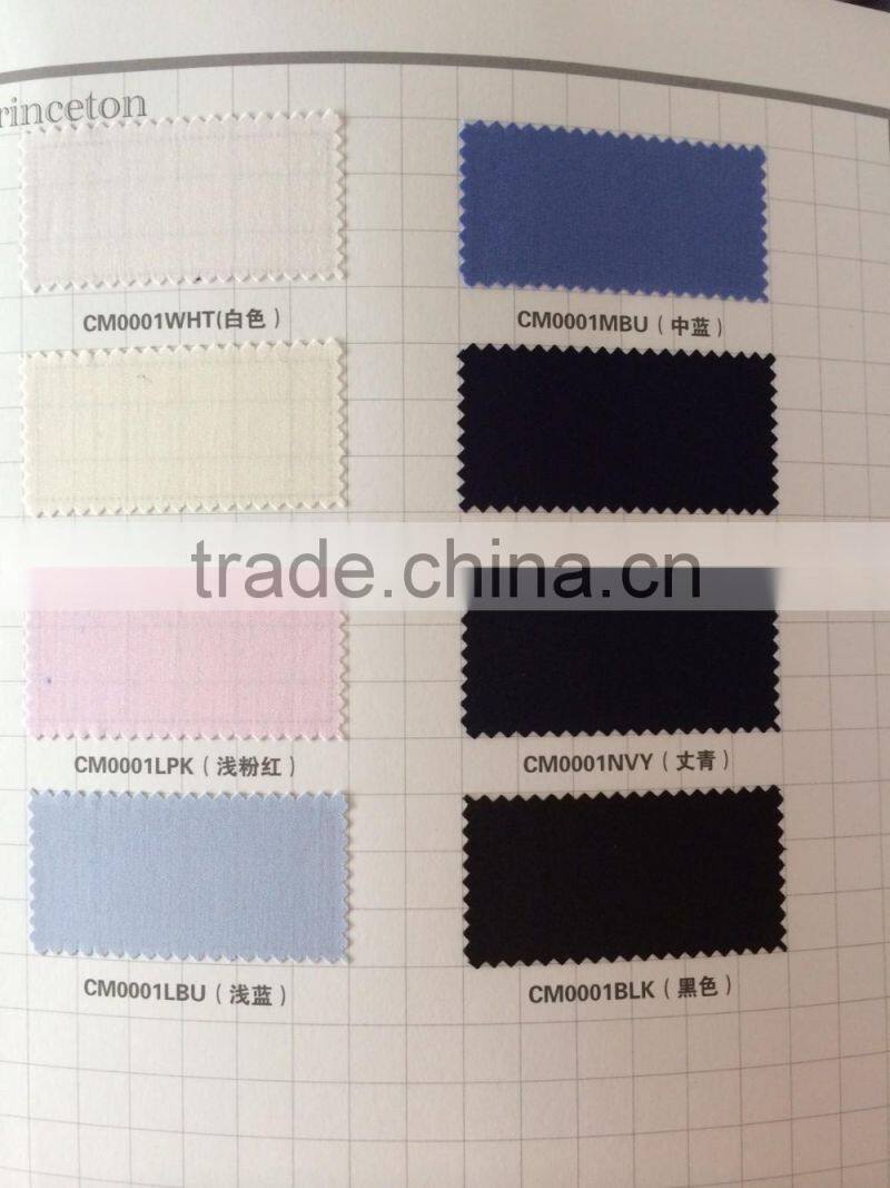 New design simple fashion contrast collar short sleeves men fit dress shirts