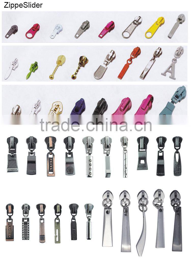 5# Customer Golden Metal Zipper Puller