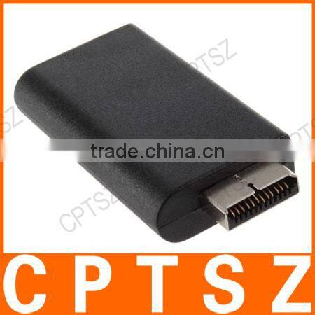 PS2 Male to HDMI Female Converter Adapter - Black