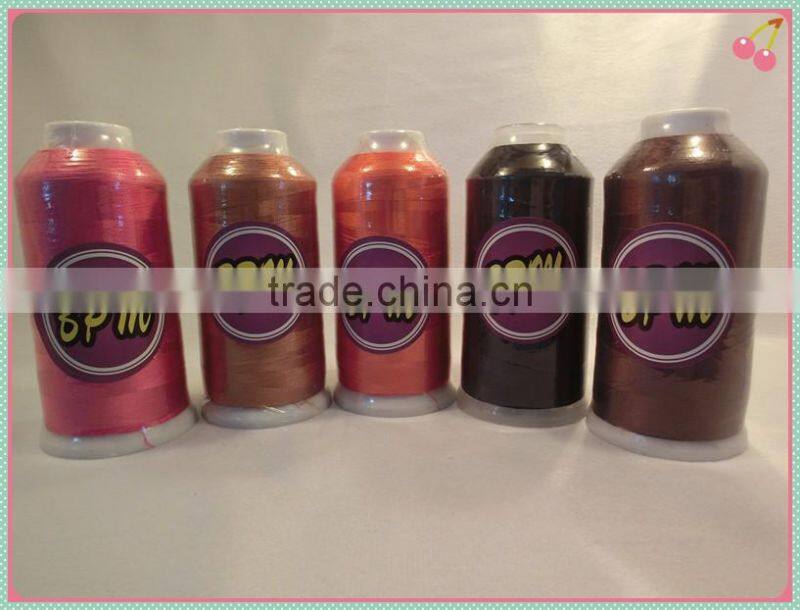 Best selling polyester material hand embroidery thread dmc