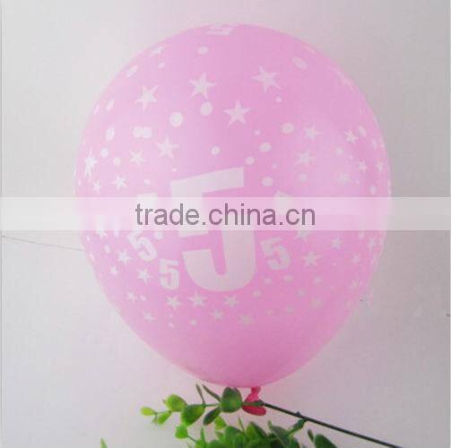 Latex party balloon Latex round ballon birthday baloon