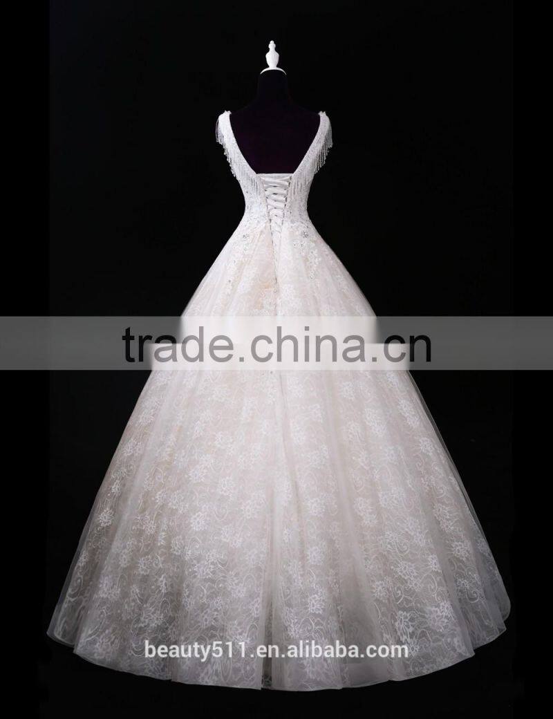 Wedding gowns 2017 bridalNew Style sweetheart mermaid chiffon Off-shoulder Mermaid Lace wedding dress A150