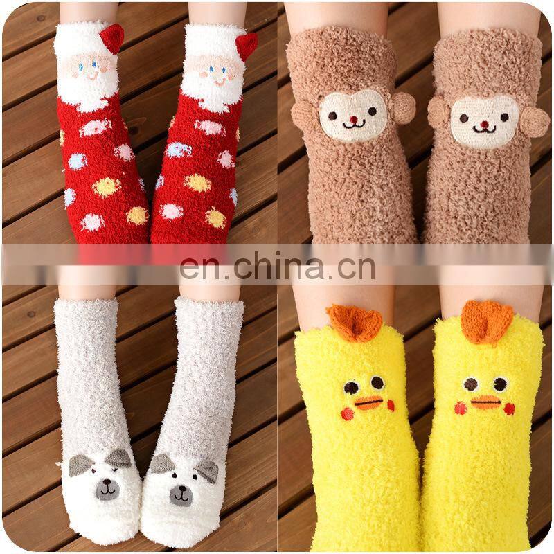 Caramella Cute Girl Creative 2015 New Winter Wild Warm Socks Floor Socks Exquisite Christmas Gift