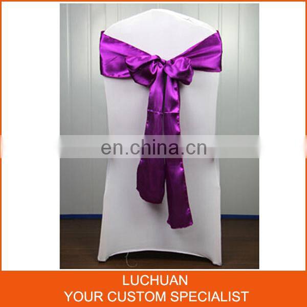 New Arrival High Grade Satin Chair Sashes