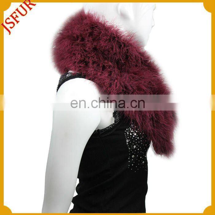 Fashion turkey feather soft boa