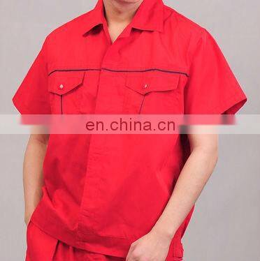 cheap work wear jacket uniform for men/industrial red men's work wear/uniform work wear