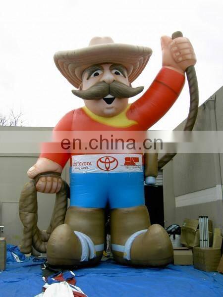 Inflatable cowboy model , giant advertising inflatable cowboy for commeraial event