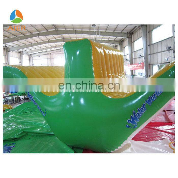 2014 water inflatable seesaw,water teeterboard, water teetertotter