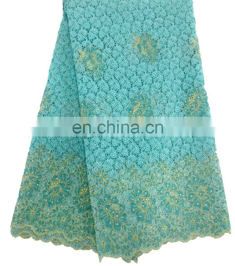 guipure lace fabric 2016 cord lace,multi guipure lace fabric for party