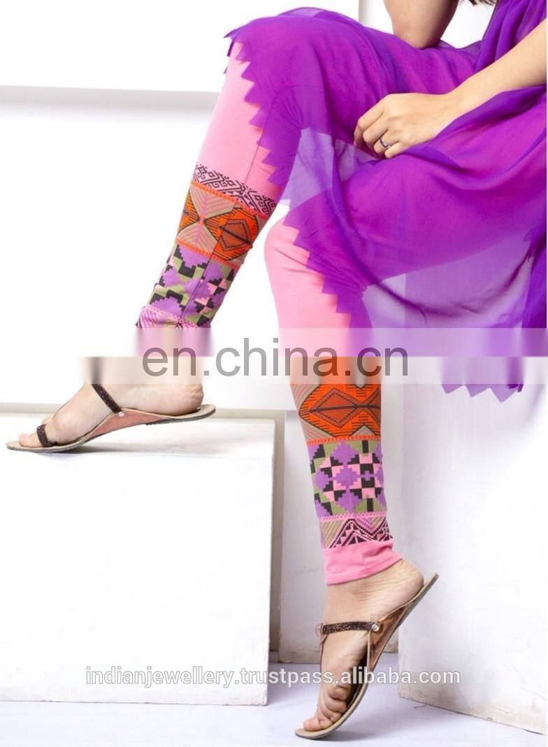 Printed leggings manufacturer, designer leggings exporter,leg-ins wear supplier