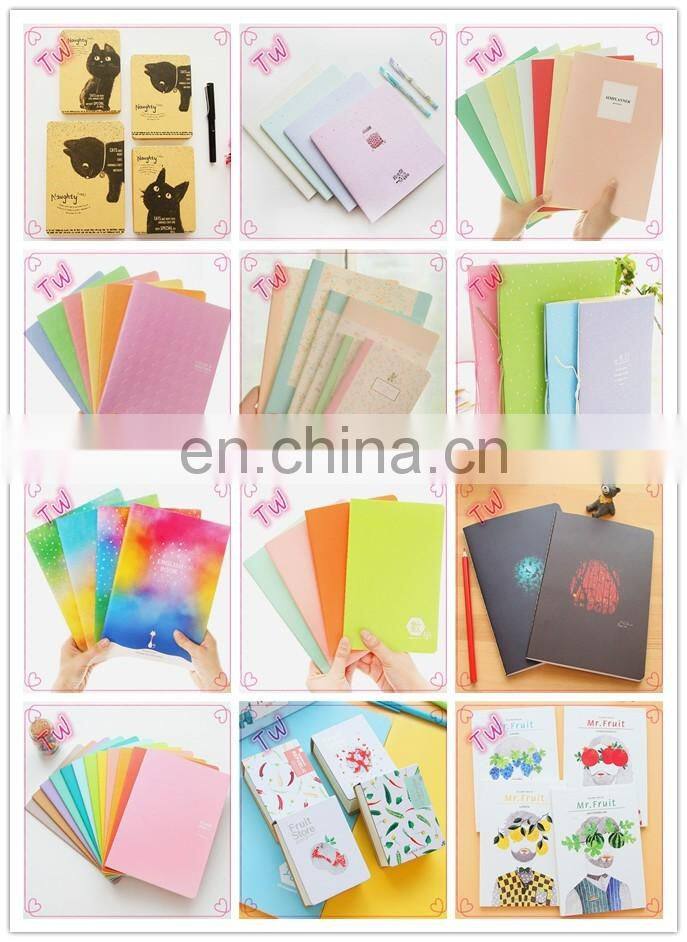 Australia New Design Simple Custom fancy stationery wholesale funny cactus design kraft paper covers notebook