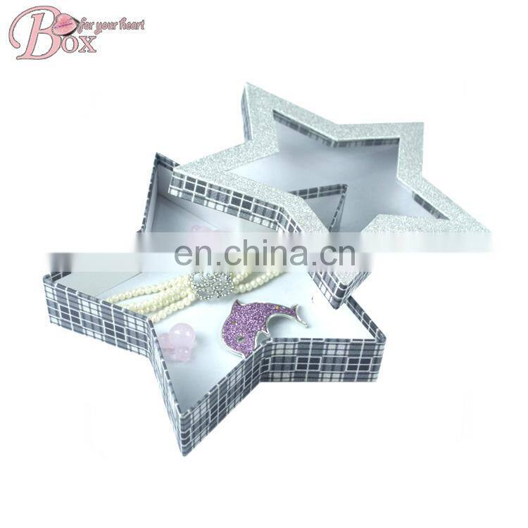 High Quality Handmade Pretty Star Shaped Gift Boxes with Magnetic Lids