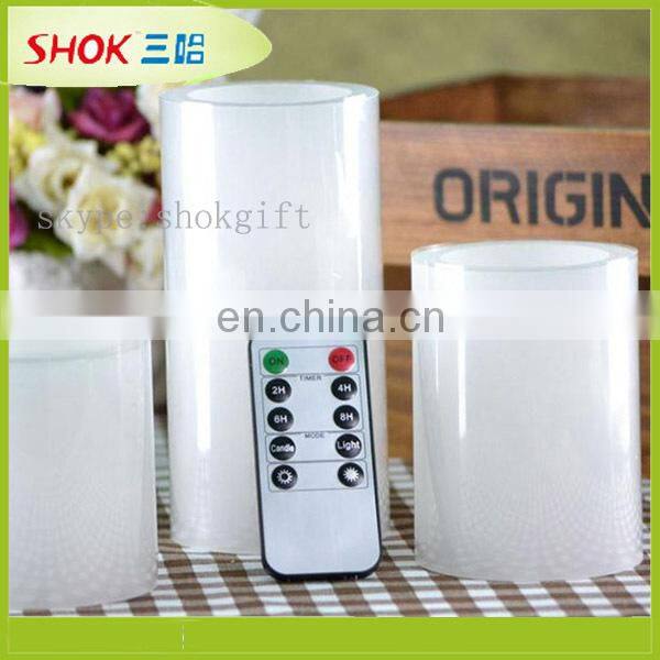 newest hot sale led battery remote control led candle