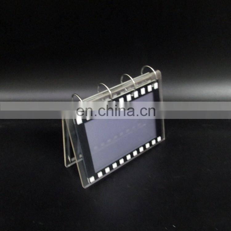 China manufaction acrylic plastic plexiglass industrial high-grade photo calendar furnishing articles